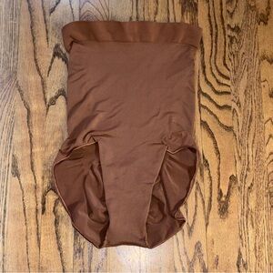 SKIMS High Waisted Sculpting Size‎ 2XL Seamless Brief In Cocoa Brown